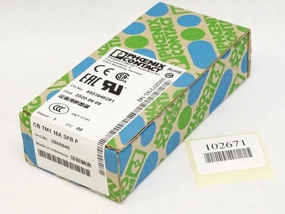 Phoenix 2800845 CB TM1 16A SFB P Geräteschutzschalter / Neu OVP versiegelt - Image 1 of 2