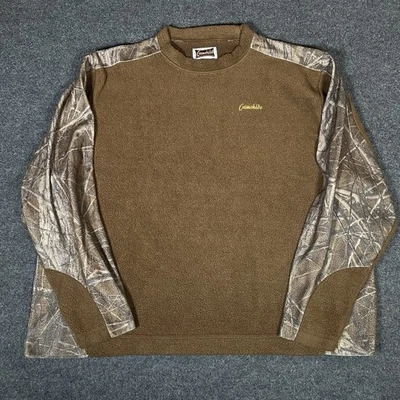 Gamehide Crew Neck Mens 2XL Camo Pullover Long Sleeve Hunting Shirt Vintage - Image 1 of 4