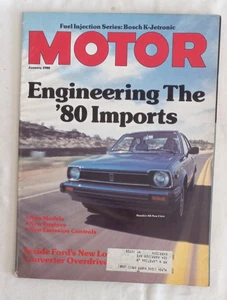 MOTOR Magazine  January 1980   94 Pages   Great Car repair Tips - Picture 1 of 3