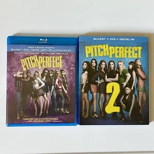 Pitch Perfect (2012) & Pitch Perfect 2 (2015) Blu-ray Movie Set Anna Kendrick - Picture 1 of 2