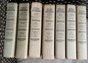 Lot of 7 Hardcover Vintage Detective Book Club 3 In 1 Mystery Novels 1950s 1954 - Picture 1 of 21