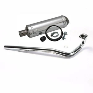 28mm Exhaust Pipe Muffler for Apollo Orion SSR Coolster Pit Dirt Bike 110cc125cc - Picture 1 of 7