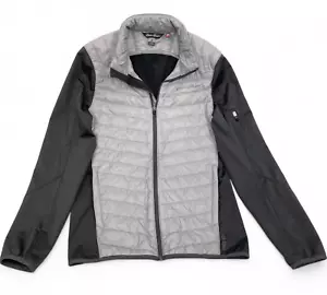 Eddie Bauer Jacket Zip Free Heat Puffer Lightweight Hidden Hood Men’s Small S - Picture 1 of 10