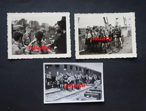 Orig. 3 fotos jóvenes del hechizo 188 HAMBURGO de viaje Segunda Guerra Mundial - Imagen 1 de 3