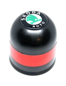 Trailer coupling cap SKODA branded tow bar cap - Picture 1 of 3