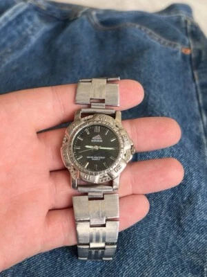 Reloj Adidas Vintage Acero Años 90 Y2K Foto 1 de 4