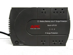 APC Back-UPS ES 500 - 6 Outlet Battery Back Up Surge Protector BE500U NO BATTERY - Picture 1 of 5