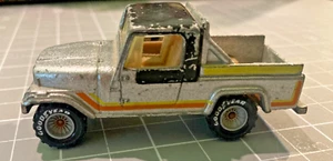 Hot Wheels Jeep Scrambler 1982 Made in Hong Kong Black Wall Real Riders Loose - Picture 1 of 6