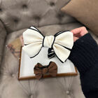 1PC Women Hair Claw Big Bow-knot Double Layers Hair Decoration Princess Sty7H