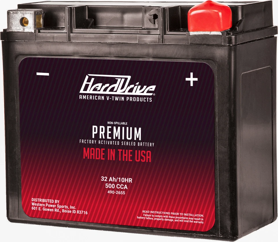 Batería activada de fábrica HARDDRIVE YIX30L para 97-22 Harley Davidson FL Foto 1 de 1