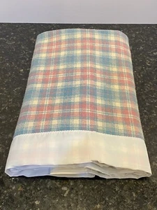 Pearce Woolrich Wool Blanket- Lap Plaid Throw 36” X 56” Made USA - Picture 1 of 7