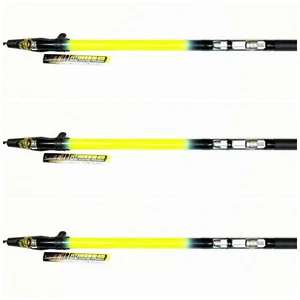 JUEGO DE 3 HT SHOOTING STAR TELESCÓPICO 10' CRAPPIE POSTE/CAÑA SS-10QCS - Imagen 1 de 6