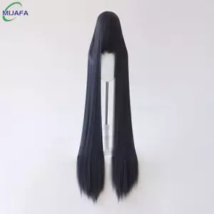 Peluca Cosplay Recta 700G Alta Calidad 59" 150Cm Largo con Bang Rubio Marrón Rojo - Imagen 1 de 37