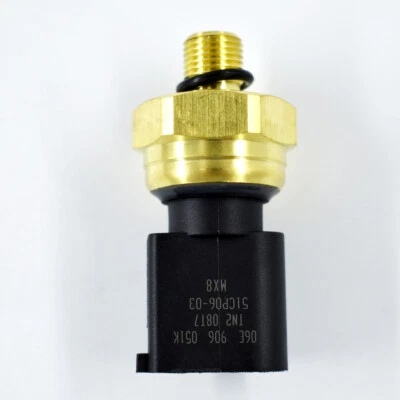 1PC Fuel Pressure Sensor For Audi 2005-2009 Q5 Q7 A3 A4 A6 A7 CC 06E906051K Foto 1 de 4
