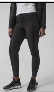 Athleta NWT Women's Headlands Hybrid Trek Jogger Size 8 Medium Color Black - Picture 1 of 4