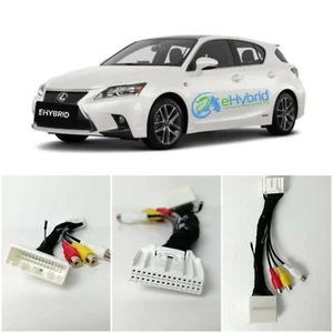 LEXUS CT200H VIDEO INPUT HARNESS CABLE FOR VIDEO WATCHING ANDROID TV PLUG N PLAY - Picture 1 of 11