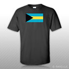 Bahamian Flag T-Shirt Tee Shirt Free Sticker Bahamas BHS BS