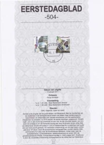 Nederland Eerstedagblad 2011 EDB 504 - Mooi Nederland - Bild 1 von 1