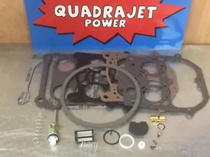 Quadrajet Marine Rebuild Kit. Complete With Float and Filter BEST KIT Qjet - Picture 1 of 8