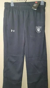 1608 MUJERES Damas NFL LAS VEGAS RAIDERS Camiseta Larga Larga Pantalones de Sudadera Nuevos NEGROS - Imagen 1 de 1