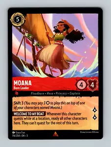 Disney Lorcana: Into The Inklands - Moana - Born Leader - 116/204 - Picture 1 of 2
