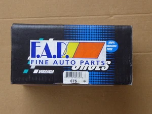 BRAND NEW FDP 675 REAR BRAKE SHOES FITS VEHICLES LISTED ON CHART - Picture 1 of 2