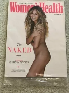 CHRISSY TEIGEN WOMEN'S HEALTH MAGAZINE COLLECTOR'S EDITION SEALED UK ESPN BODY - Picture 1 of 4