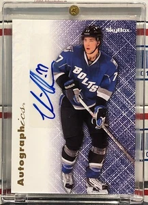 2012-13 FLEER SYKBOX VICTOR HEDMAN, #96-VH, AUTO GRAPHICS, STANLEY CUP CHAMPION - Picture 1 of 2