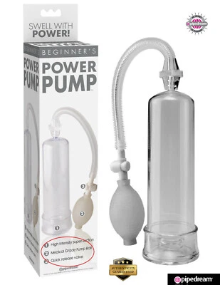 Beginner Penis Pump Power Vacuum for Men Big Dick Stretcher Male Enlarger System - Image 1 of 4
