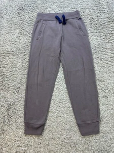 Tommy Bahama Sweatpants Boys Medium 7/8 Youth Gray Fleece Tapered Joggers - Picture 1 of 10