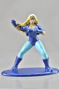 DC Comics Nano Metalfigs Blue Black Canary Diecast Mini Jada #2 - Picture 1 of 3