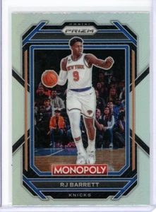 RJ Barrett 2022-23 Prizm Monopoly Silver Prizm - Picture 1 of 2