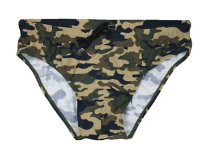 HERREN SLIP KOSTÜM CAMOUFLAGE MILITÄR GRÜN SHORTS HÖSCHEN MEER CAMOUFLAGE Tag S - Bild 1 von 3