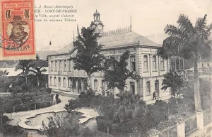 CPA MARTINIQUE FORT DE FRANCE HOTEL DE VILLE - Picture 1 of 1