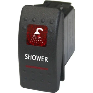SHOWER 577R Rocker Switch 12V ON OFF red offroad car truck - Imagen 1 de 1