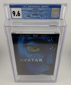 Disney Avatar Blu-ray/DVD (2010) Neu Sealed Schutzhülle Sticker CGC 9.6 A++ - Bild 1 von 12