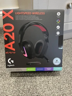 Logitech G Astro A20 X LIGHTSPEED Wireless  Headset for PS5, Xbox, Switch, PC - Image 1 of 4