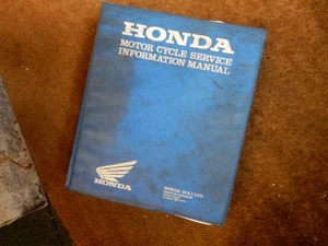 HONDA MOTOR CYCLE SERVICE MANUAL VOLUME 35ST,CB,NX,CBR,NTVM,VFR,GL1 - Picture 1 of 4
