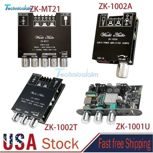 ZK-MT21 ZK1001U 2.1 Kanal Bluetooth Audio Endstufe Platine Bass Subwoofer - Bild 1 von 65