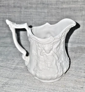 Crema Portmeirion England Parian Ware Churubs, 5 pulgadas de alto.  Excelente! - Imagen 1 de 13