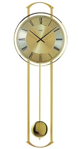 Modern wall clock with quartz movement from AMS AM W7083 NEW - Picture 1 of 1