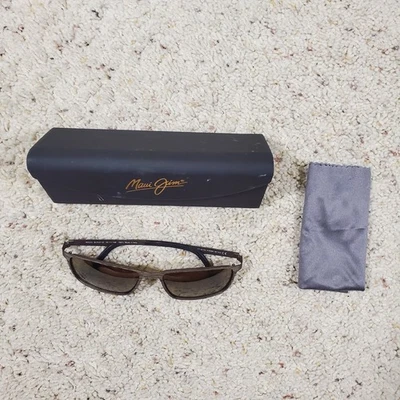 Gafas de sol Maui Jim Cut Mountain MJ 532-22 marrón HCL bronce polarizadas LEER Foto 1 de 4