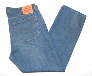 LEVI'S - Men's NEW 559 Relaxed Straight Fit Jeans 38"W X 30"L Blue Denim - Picture 1 of 7
