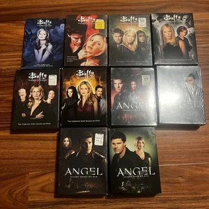 Buffy The Vampire Slayer And Angel DVD Series Set *Read - Imagen 1 de 18