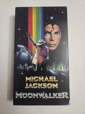 Michael Jackson - Moonwalker (VHS, 1988) Vintage 94 Minutes CBS Video Cassette - Image 1 of 4