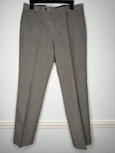 Lauren Ralph Lauren Dress Pants Mend 32x30 Total Comfort Wool Houndstooth - Picture 1 of 4