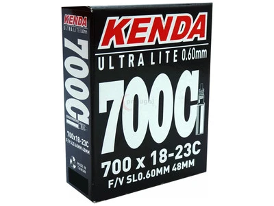 Bicycle Tube Kenda Ultra Lite 28" 700X18C 700X23C Sclaverand Valve 48mm - Image 1 of 4