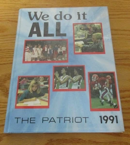 Anuario Patriot Arendell Parrott Academy Kinston North Carolina 1991 - Imagen 1 de 1