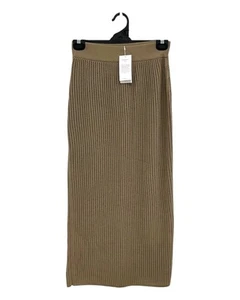 New KOOKAI Women's Light Olive Green Cairo Maxi Skirt Size 10 - Picture 1 of 4