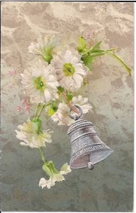 John Winsch Silver Bell White Flower Easter Postcard - Picture 1 of 1